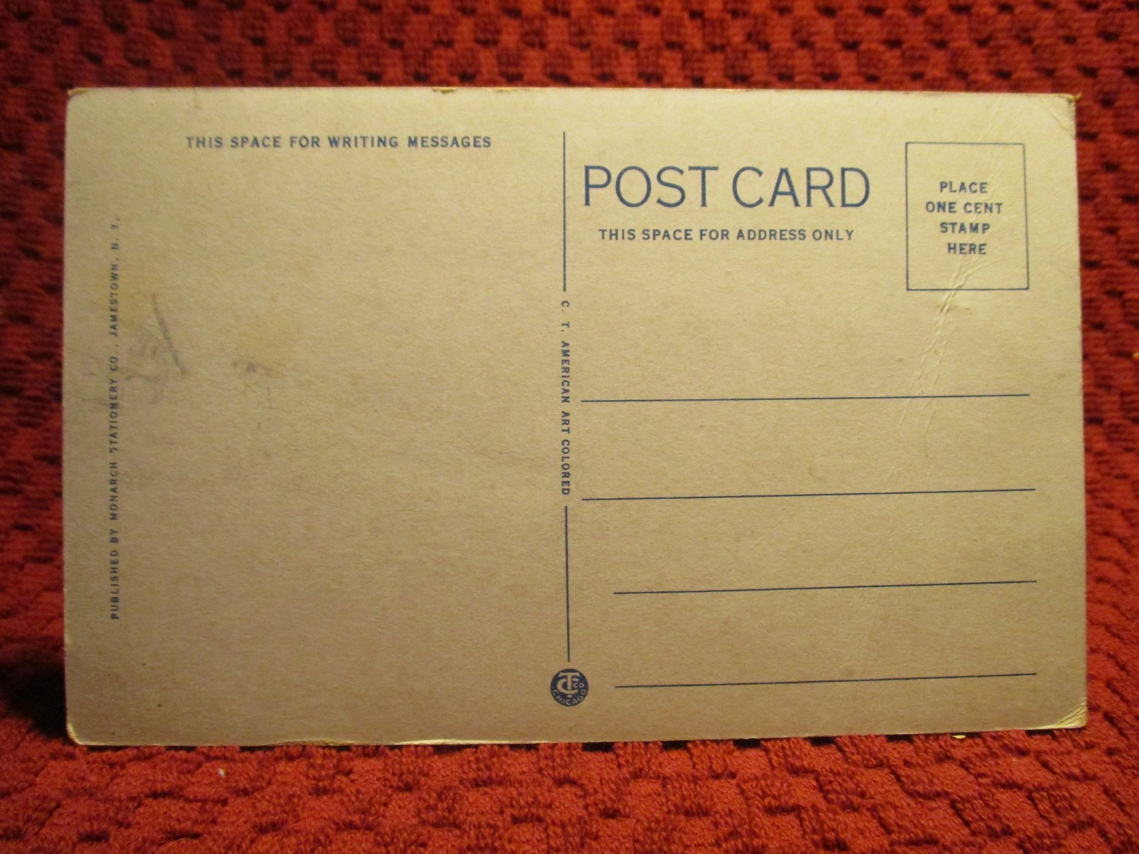 1920'S. ROLLER COASTER, GREYHOUND. CELERON PARK. JAMESTOWN, NY POSTCARD