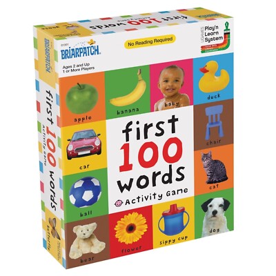 First 100 Words activity Game by University Games