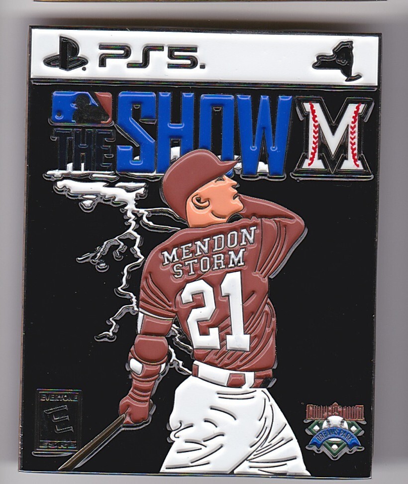 COOPERSTOWN DREAMS PARK Trading Pin MENDON STORM MLB THE SHOW PS5