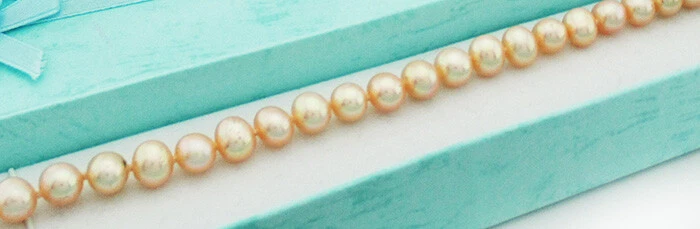 PULSERA PERLAS 8mm GENUINA ORO BLANCO 14k ** Nueva Con Etiqueta ** 13,8 gramos Foto 3 de 3