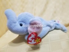 Ty Beanie Babies Baby Peanut Elephant stuffed animal 1995