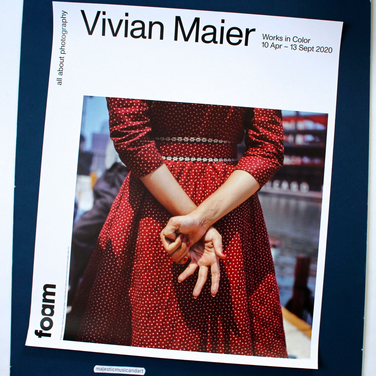VIVIAN MAIER ORIGINAL 2020 EXHIBITION POSTER | eBay