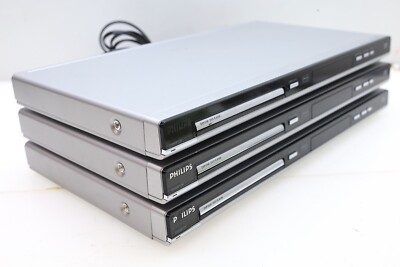 [Lot of 3] PHILIPS DVP5140/37 Multiformat DVD Player with DivX, MP3 Capability