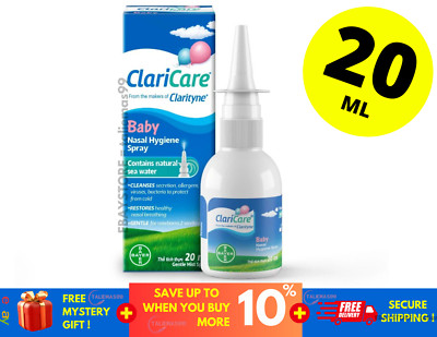 ClariCare Daily Nasal Hygiene Spray For Nasal Irritation & Blockage For Babies