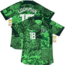2022/23 Nigeria Home Jersey 18 LOOKMAN Small Nike African Super Eagles kit