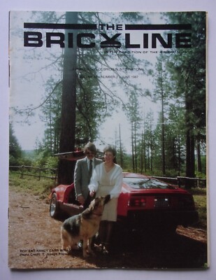 BRICKLIN SV-1 orig USA Mkt Brickline Club Magazin - Band 12 Nr.2 Juni 1987