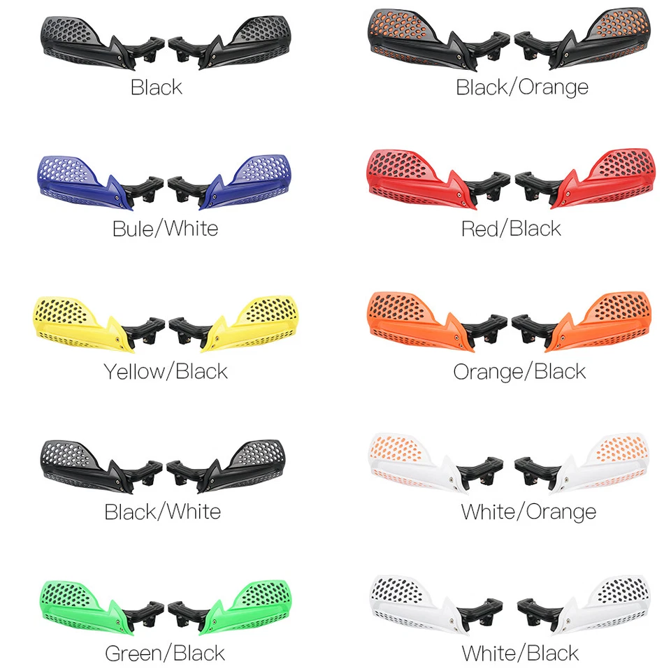 Защита рук 7/8 дюйма для руля мотоцикла Kawasaki KDX200 KLR650 KLX110 KLX250S - Изображение 2 из 4