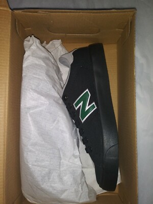 New Balance All Coasts Mens Sneaker Size 4 AM210BBO Black/Green/Grey 