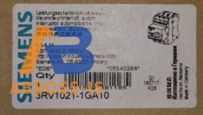 1PCS Brand New Siemens 3RV1021-1GA10 3RV10211GA10