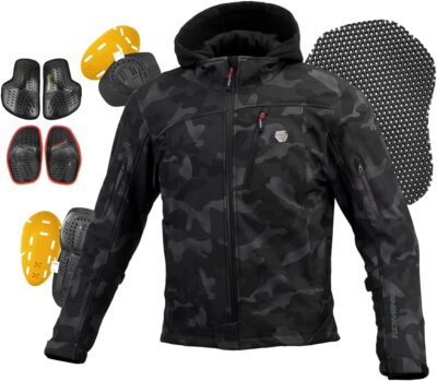 ** KOMINE JK-5902 Protect Softshell Winter Parka Color/Size Variations