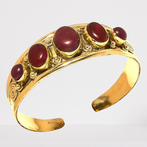 Ruby Brass Bracelets Jewelry - Bild 2 von 13