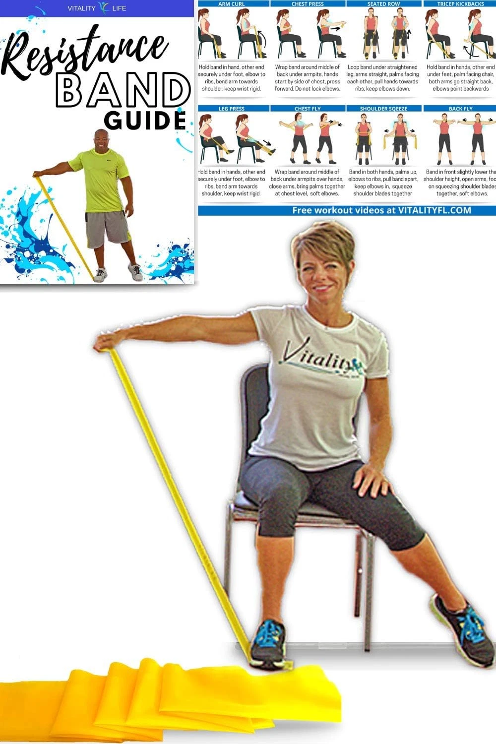 Resistance Band for Seniors: Exercise Band Specifically Created for Seniors with