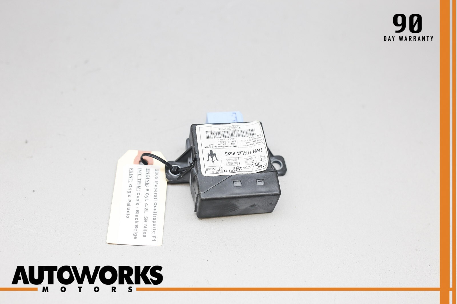 03-13 Maserati Quattroporte M139 Power Steering Chassis Control Module Unit OEM