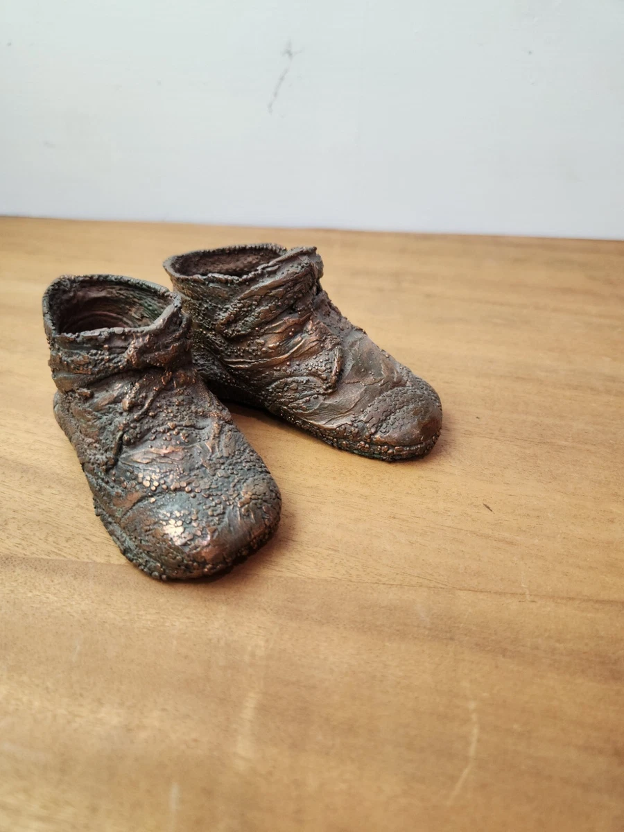 Bronzed booties cheap