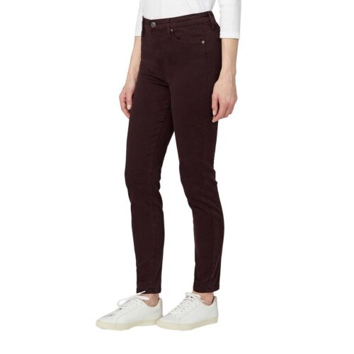 Buffalo Damenhose hoher Bund Tencel-Mischung lila Größe 10 Schrittlänge 29 Zoll - Bild 2 von 3