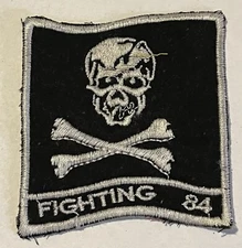 JOLLY ROGERS - Patch - US NAVY FIGHTING 84 - Romper Stomper - Vietnam War