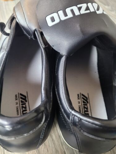 Mizuno Mens Size 11 1/2 Black Football Soccer 2km-02310 - Picture 13 of 15