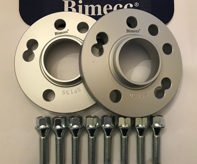 26mm BIMECC ALU SPURVERBREITERUNG + 8x M12x1,25 SCHRAUBEN FÜR CITROEN 2 4X108 65.1