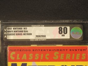 Nintendo NES Metroid Classic Series NIB Brand New in Box VGA 80 Near-Mint RARE