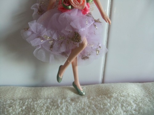 Pretty fairy hanging decoration app. 16 cm high. - Picture 4 of 4