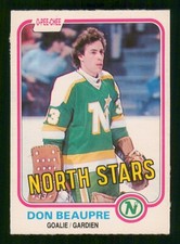 DON BEAUPRE RC 1981-82 O-PEE-CHEE 81-82 NO 163 NRMINT+  48877