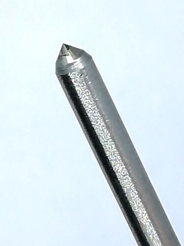 Roland trascinamento diamanti 1/8"" x 4 1/2"" 90o, 120o. CVD 0,05ct - Foto 2 di 4