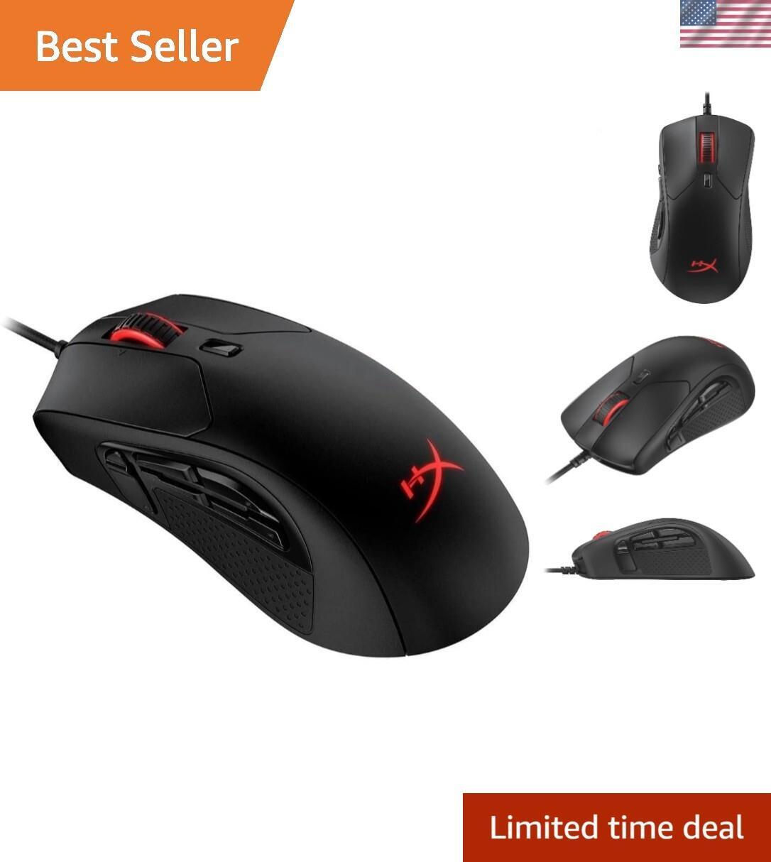 Pulsefire Raid RGB Gaming Mouse with 11 Programmable Buttons and Ergonomic Design