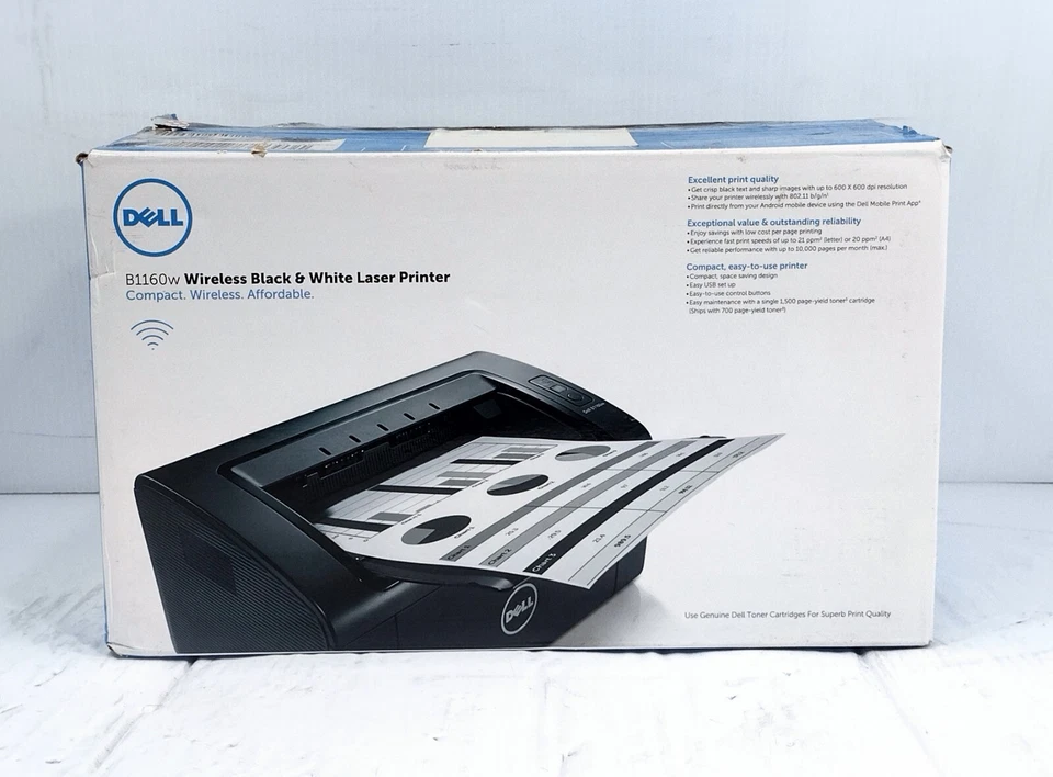 Dell B1160w Standard Laser Printer - Image 3 of 4