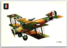History of Aviation Spanish Art Postcard Salmson 2A2 WW1 France FI.42