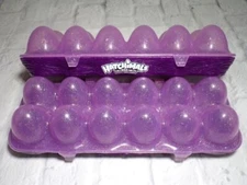 Lot of 2 Hatchimals CollEGGtibles Purple Egg Carton ONLY Empty