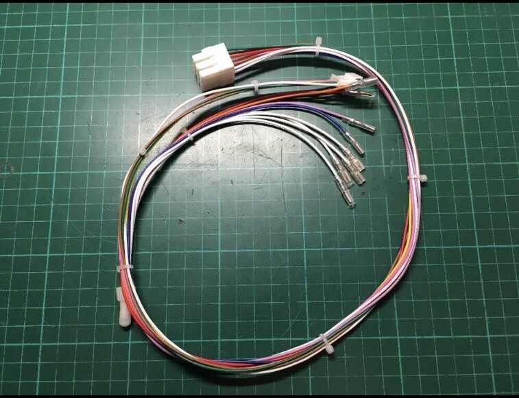 Câblage Panel Joueur 1 pour Borne Arcade SNK Neo 25