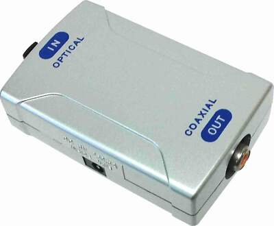Optical Toslink to Coaxial (SPIDIF) RCA Adapter