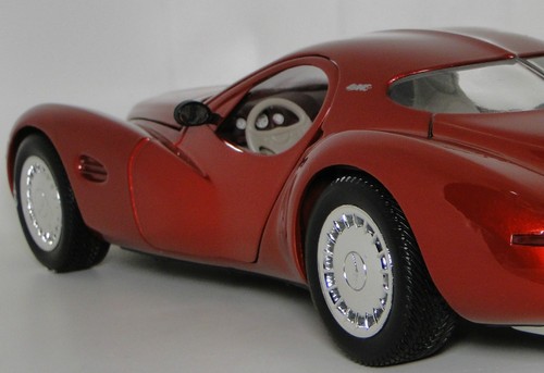 Race Car1 18Racing Racer Custom Built Metal Body Model24Concept12Carousel Red - Picture 8 of 12