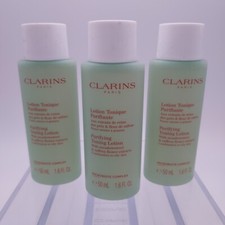 LOT OF 3 Clarins Purifying Toning Lotion Comb...