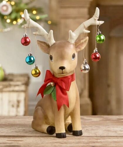 Bethany Lowe Weihnachtsschmuck Rentier 16" TJ2337 NEU - Bild 3 von 4