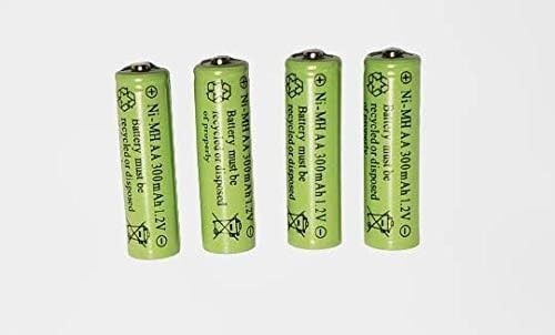 AA NiMH Rechargeable Batteries 300mAh 1.2V Solar Light Garden Remote Control - Picture 1 of 4