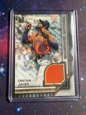 2023 Topps Museum Collection #MMR-CJA Cristian Javier Meaningful Materials