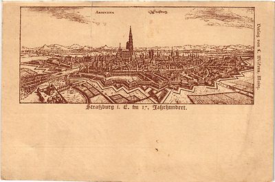 Old postcard AK STRASBOURG (490033)