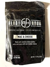 Ready Hour Emergency Food-Single Pack--Mac & Cheese--1,280 cals