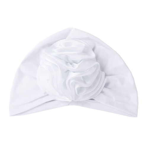 Satin Flower Hijab Hat for Women Turban Muslim Head Wrap Chemo Caps Bonnet Cover - Picture 3 of 46