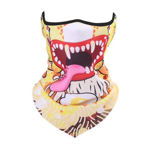 3D Animal Pattern Face Mask Outdoor Cycling Hiking Neck Gaiter Scarf Men Women - Picture 27 of 28