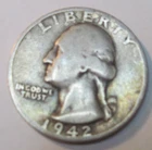 1942 S * SAN FRANCISCO * Silver WASHINGTON QUARTER * As Seen * USA FREE SHIP
