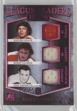 2017 Leaf ITG Superlative Magenta Spectrum Foil 25/25 Reggie Leach HOF 7i6