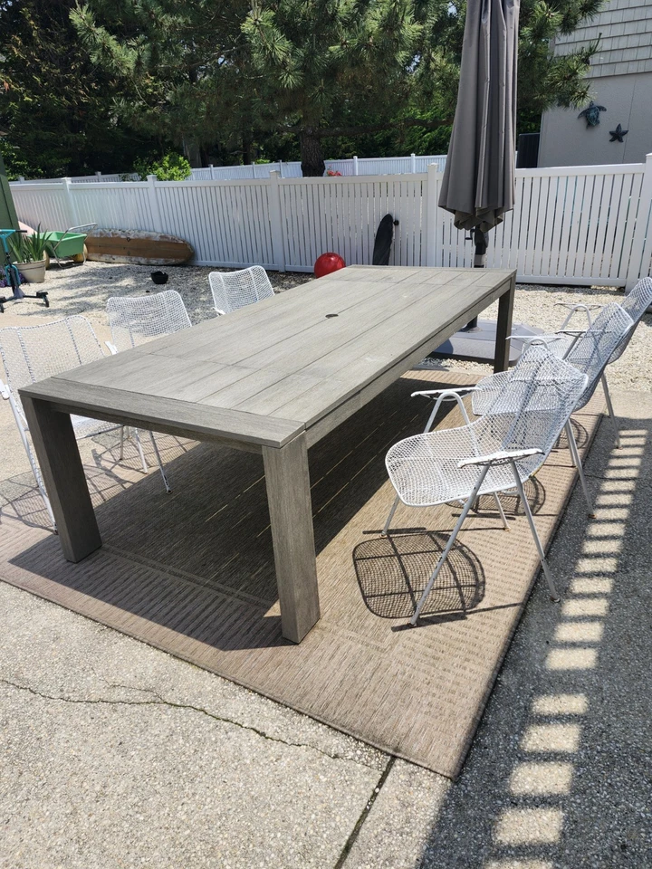 6 件套 Russell Woodard 雕塑铁网露台餐椅 PICKUP 新泽西州 — 第 2/4 张图片