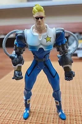 Toy Biz Marvel vs. Capcom CAPTAIN COMMANDO 5'' Action Figure 1999 Rare 