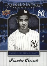 2008 Upper Deck Yankee Stadium Legacy Collection Box Set  #14 Frankie Crosetti