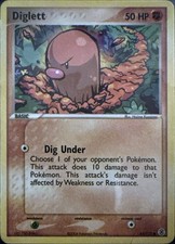 Diglett 61/112 Common FireRed & LeafGreen Pokemon Lightly Played on eBay