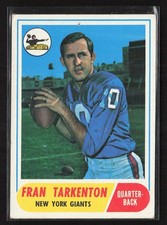 Fran Tarkenton Cards, Rookie Card and Autographed Memorabilia Guide 8