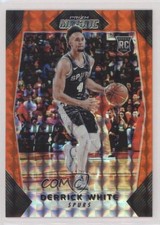 2017-18 Panini Prizm Mosaic Orange Derrick White #55 h8k