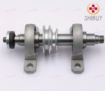 Thread Spindle Shaft Parts Shank Pulley Bearing DIY Wood Lathe Cutter for Chuck